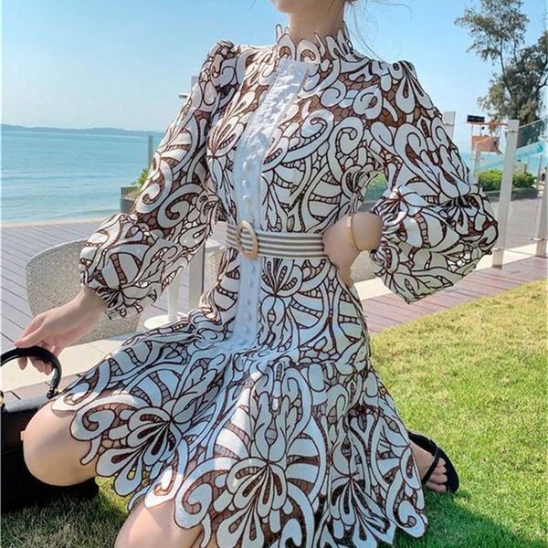casual dresses high-end custom floral embroidery hollow out lace dress women ruffles stand collar lantern sleeve single-breasted mermaid i3v, Black;gray
casual dresses high-end custom floral embroidery hollow out lace dress women ruffles stand collar lantern sleeve single-breasted mermaid i3v, Black;gray