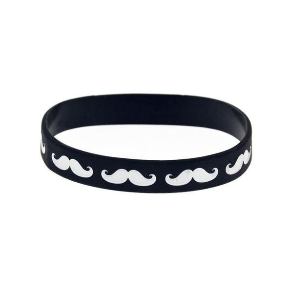 1pc mustache silicone rubber wristband trendy decoration logo filled in color soft and flexible 2 colors1778874, Black
1pc mustache silicone rubber wristband trendy decoration logo filled in color soft and flexible 2 colors1778874, Black