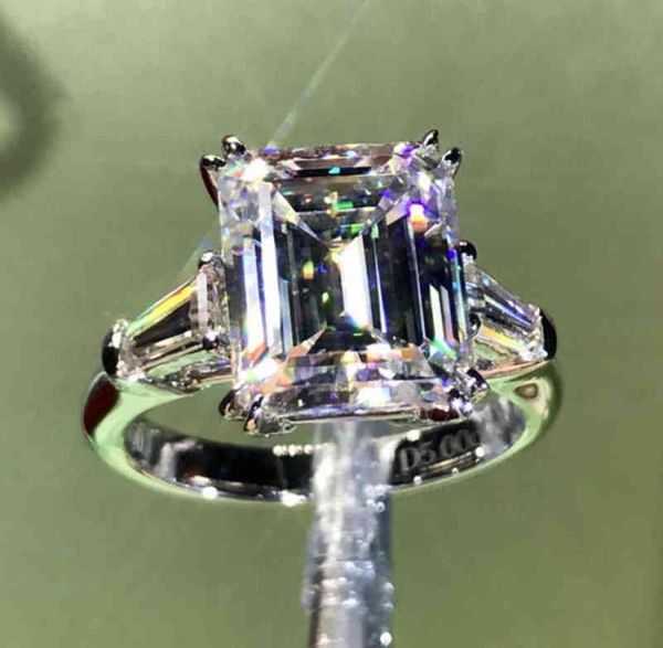 luxury emerald cut 4ct lab diamond ring 100 original 925 sterling silver engagement wedding band rings for women bridal jewelry1788806, Slivery;golden
luxury emerald cut 4ct lab diamond ring 100 original 925 sterling silver engagement wedding band rings for women bridal jewelry1788806, Slivery;golden