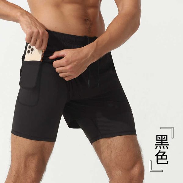 gym workout shorts men sports layer fitness sweat shorts with phone pocket double men in running shorts with liner dwm, White;black 
gym workout shorts men sports layer fitness sweat shorts with phone pocket double men in running shorts with liner dwm, White;black
