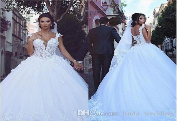 2019 saudi arabic vintage lace aline wedding dress dubai vneck sleeveless lace up back long backless bridal gown custom made plu9113903, White
2019 saudi arabic vintage lace aline wedding dress dubai vneck sleeveless lace up back long backless bridal gown custom made plu9113903, White