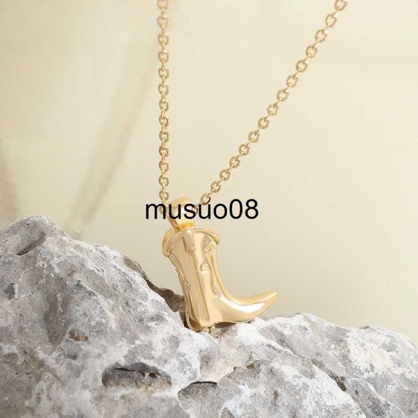 pendant necklaces cute small gold color cowboy boots pendant necklace for women creative fashion necklace anti allergy jewelry j230601, Silver
pendant necklaces cute small gold color cowboy boots pendant necklace for women creative fashion necklace anti allergy jewelry j230601, Silver