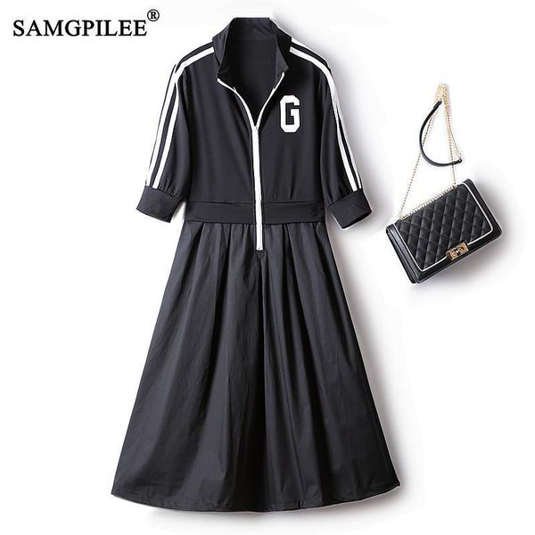 dresses summer dresses woman 2022 new casual sports style stand collar ing hem pinch pleated over knee half sleeve dress women 4xl, Black;gray
dresses summer dresses woman 2022 new casual sports style stand collar ing hem pinch pleated over knee half sleeve dress women 4xl, Black;gray