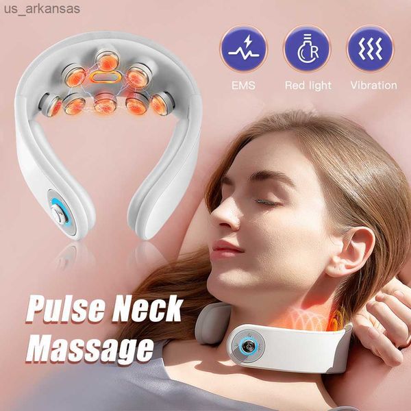 red light pulse electric ems neck massager shoulder muscle massage machine deep tissue relief pain vibration cervical relaxation l230523
red light pulse electric ems neck massager shoulder muscle massage machine deep tissue relief pain vibration cervical relaxation l230523
