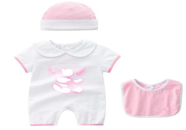 summer fashion 3 pcs newborn rompers baby clothes cartoon letter print short sleeve infant boy girl romper and hat bibs set7645054, Blue
summer fashion 3 pcs newborn rompers baby clothes cartoon letter print short sleeve infant boy girl romper and hat bibs set7645054, Blue