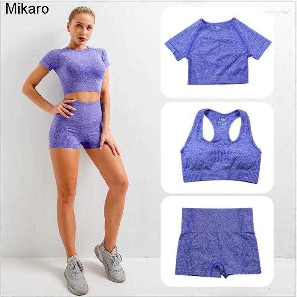 mikaro active sets 3pcs seamless women yoga set workout sportswear gym fitness polka dot bra short sleeve shorts
mikaro active sets 3pcs seamless women yoga set workout sportswear gym fitness polka dot bra short sleeve shorts