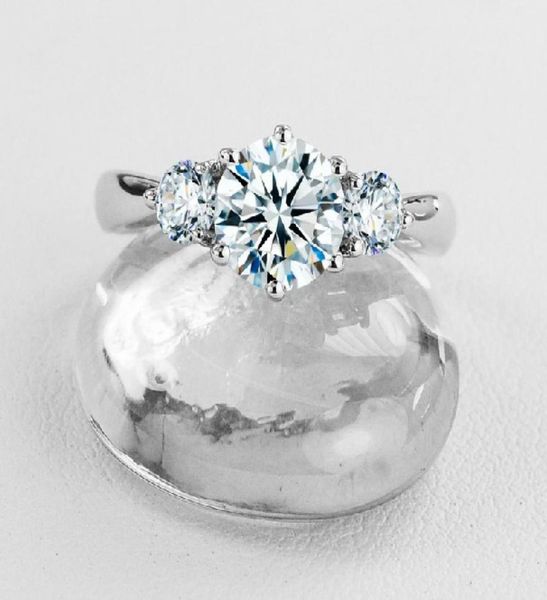 vintage three stones 3ct synthetic diamond wedding ring for female solid sterling silver ring with white gold cover forever brilli3510886, Slivery;golden
vintage three stones 3ct synthetic diamond wedding ring for female solid sterling silver ring with white gold cover forever brilli3510886, Slivery;golden