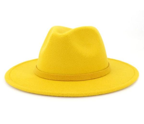 autumn winter solid color brimmed hat travel cap fedoras jazz hat panama hats for women girl7062392, Blue;gray
autumn winter solid color brimmed hat travel cap fedoras jazz hat panama hats for women girl7062392, Blue;gray
