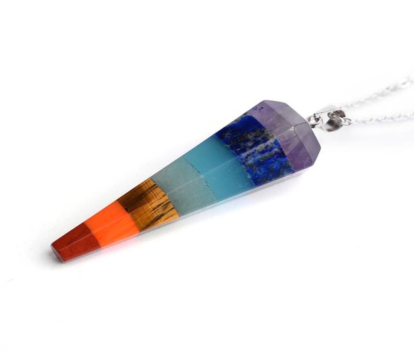 10pcslot 7 chakra stone yoga necklace raw quartz natural stone dowsing pendulum necklaces reiki beads for jewelry making for wome6174830, Silver
10pcslot 7 chakra stone yoga necklace raw quartz natural stone dowsing pendulum necklaces reiki beads for jewelry making for wome6174830, Silver