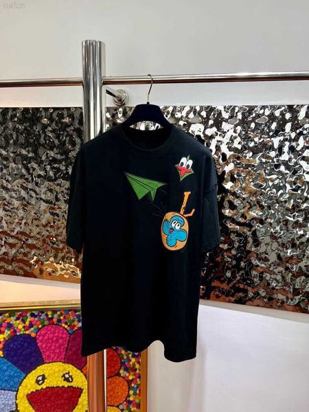 2022ss early spring new high-grade cotton printed t-shirt round neck stitching pullover short sleeves size m-xxxl color black and white f3s2, Black;brown
2022ss early spring new high-grade cotton printed t-shirt round neck stitching pullover short sleeves size m-xxxl color black and white f3s2, Black;brown