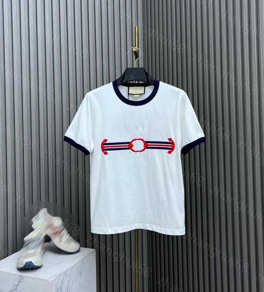 23ss womens designer clothing tee womens t-shirt round neck pure cotton interlocking double-g logo embroidery short sleeve t-shirt womens cl, White
23ss womens designer clothing tee womens t-shirt round neck pure cotton interlocking double-g logo embroidery short sleeve t-shirt womens cl, White