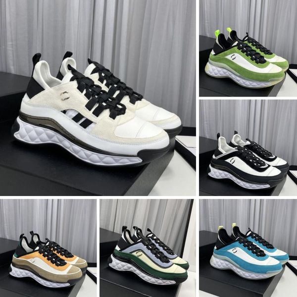 designer sneakers calfskin casual shoes reflective shoe vintage suede trainers lace-up leather sneaker 35-46, Black
designer sneakers calfskin casual shoes reflective shoe vintage suede trainers lace-up leather sneaker 35-46, Black