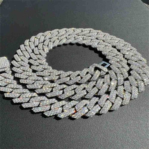 moissanite chain 14mm s925 sterling silver iced out diamond hip hop jewelry cuban link miami necklace for men
moissanite chain 14mm s925 sterling silver iced out diamond hip hop jewelry cuban link miami necklace for men