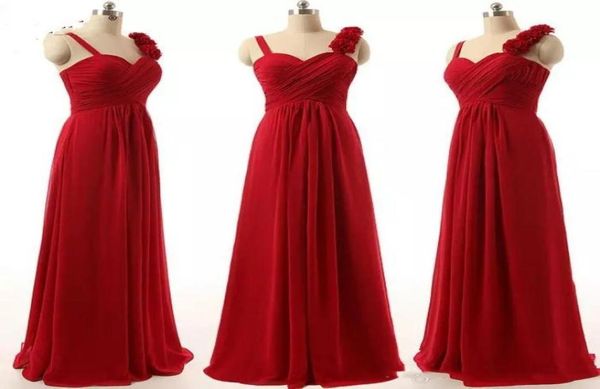 custom chiffon red bridesmaid dresses 2019 a line spaghetti straps pleats long maid of honor evening wedding guest party gowns spr5480844, White;pink
custom chiffon red bridesmaid dresses 2019 a line spaghetti straps pleats long maid of honor evening wedding guest party gowns spr5480844, White;pink