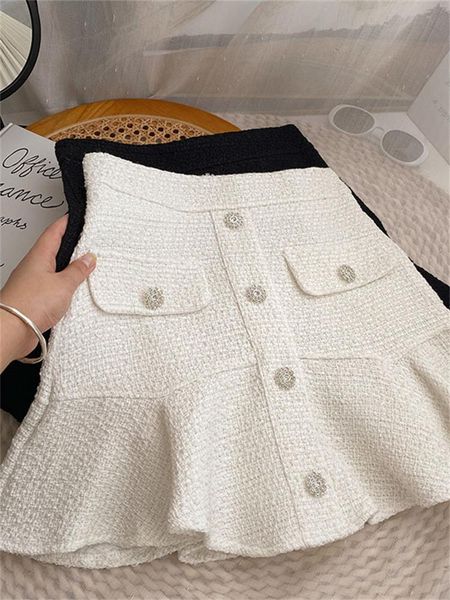dresses yitimoky tweed skirts for women high waist white skirt autumn winter 2022 ruffles korean fashion clothing casual aline black, Black;gray
dresses yitimoky tweed skirts for women high waist white skirt autumn winter 2022 ruffles korean fashion clothing casual aline black, Black;gray
