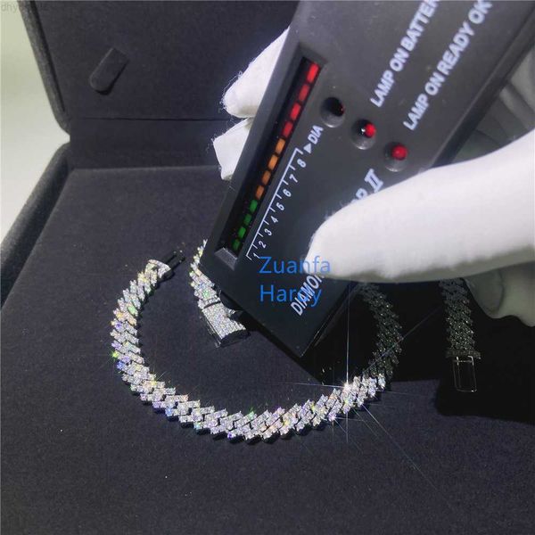 8mm hip hop tennis bracelet luxury custom jewelry iced out diamond bracelet, Silver
8mm hip hop tennis bracelet luxury custom jewelry iced out diamond bracelet, Silver