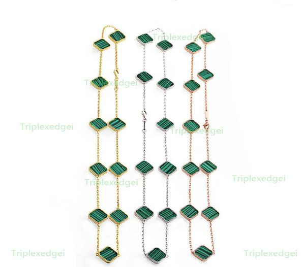 highend luxury 10 flower choker fourleaf clover necklace fashion boutique woman necklace designer 316l titanium steel plated 18k2857799, Golden;silver
highend luxury 10 flower choker fourleaf clover necklace fashion boutique woman necklace designer 316l titanium steel plated 18k2857799, Golden;silver