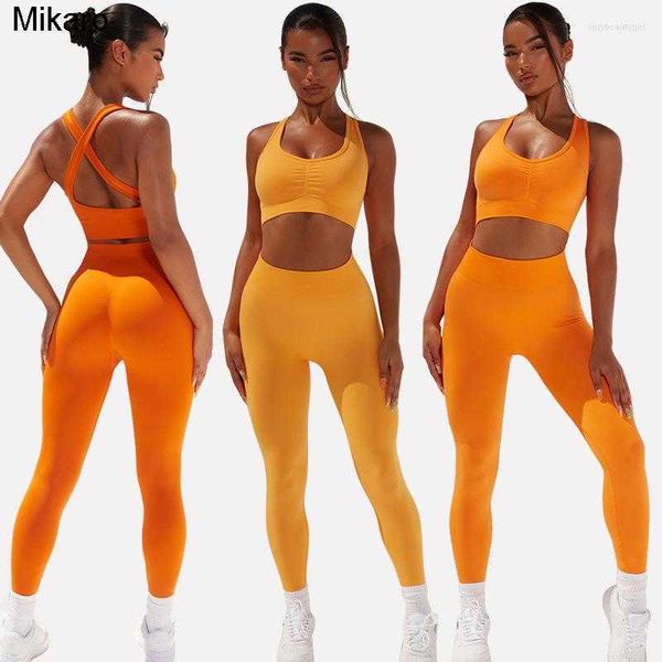 mikaro active sets women sportwear strappy cross back sports bra rights leggings gym yoga set sport woman
mikaro active sets women sportwear strappy cross back sports bra rights leggings gym yoga set sport woman
