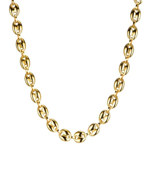 316l stainless steel coffee beans link chains 11mm necklace for men rope chain necklaces fashion hip hop jewelry204j3612261, Silver
316l stainless steel coffee beans link chains 11mm necklace for men rope chain necklaces fashion hip hop jewelry204j3612261, Silver