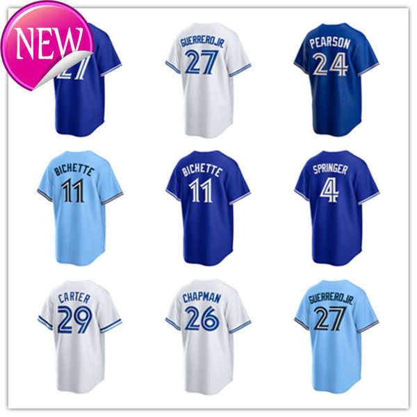 toronto custom blue jays jersey 4 george springer 27 vladimir guerrero jr. 11 bo bichette 26 matt chapman 29 joe carter 8 cavan biggio 24 na, Blue;black
toronto custom blue jays jersey 4 george springer 27 vladimir guerrero jr. 11 bo bichette 26 matt chapman 29 joe carter 8 cavan biggio 24 na, Blue;black