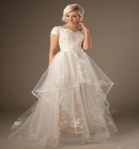country modest wedding dresses cap sleeves sweetheart neck lace appliques aline western formal wedding gowns fast custom9791192, White
country modest wedding dresses cap sleeves sweetheart neck lace appliques aline western formal wedding gowns fast custom9791192, White
