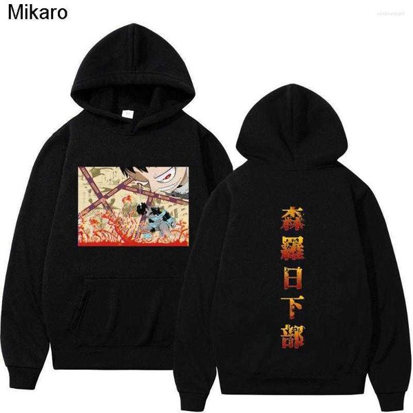 mikaro men's hoodies anime fire force shinra kusakabe hoodie funny japanese manga graphic casual vintage hooded sweatshirts streetwear, Black
mikaro men's hoodies anime fire force shinra kusakabe hoodie funny japanese manga graphic casual vintage hooded sweatshirts streetwear, Black
