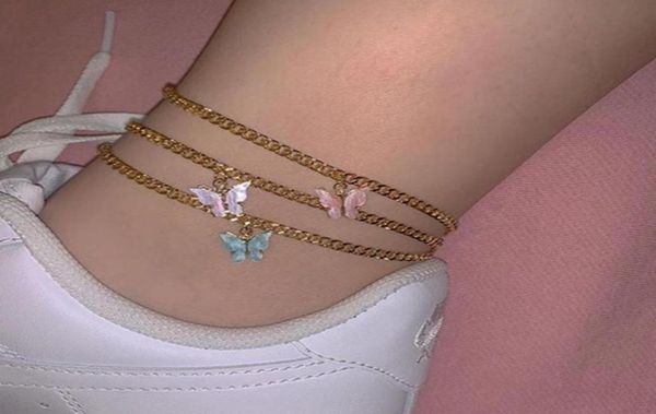 butterfly charm anklet chain summer beach gold ankle chain foot bracelet fashion jewelry will and sandy gift k7hrv8196513, Red;blue
butterfly charm anklet chain summer beach gold ankle chain foot bracelet fashion jewelry will and sandy gift k7hrv8196513, Red;blue