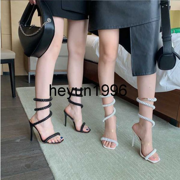 2022 new women's shoes telephone line high thin heel square toe open sandals jfu555-1, Black
2022 new women's shoes telephone line high thin heel square toe open sandals jfu555-1, Black