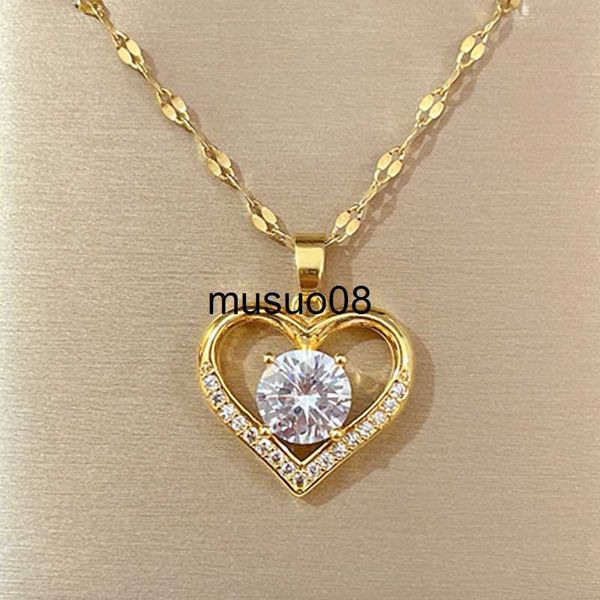 pendant necklaces artificial gems heart pendant necklaces for women golden not fade color titanium stainless steel neck chain girl female je, Silver
pendant necklaces artificial gems heart pendant necklaces for women golden not fade color titanium stainless steel neck chain girl female je, Silver