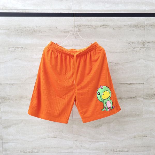 23ss summer men dinosaur beach shorts fashion europe mesh middle pants drawstring running jogging bottoms trunks orange colors
23ss summer men dinosaur beach shorts fashion europe mesh middle pants drawstring running jogging bottoms trunks orange colors