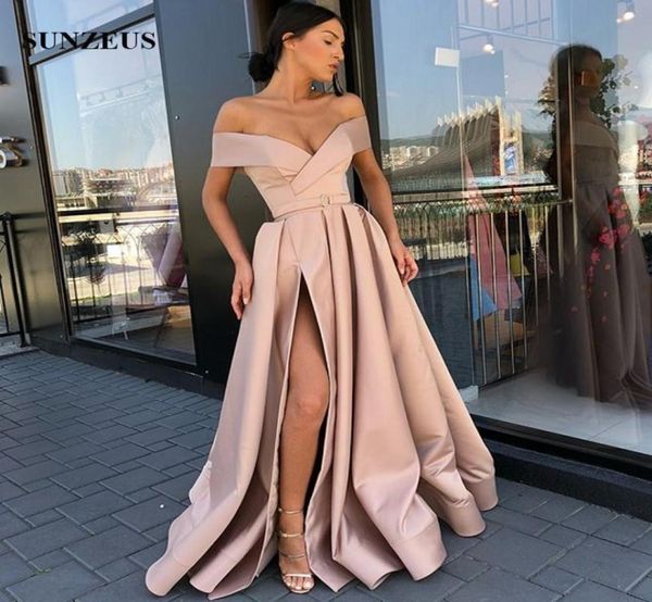 off the shoulder floor length long champagne evening dresses 2019 women simple satin formal dress side slit party gowns vestidos f2799370, Black;red
off the shoulder floor length long champagne evening dresses 2019 women simple satin formal dress side slit party gowns vestidos f2799370, Black;red