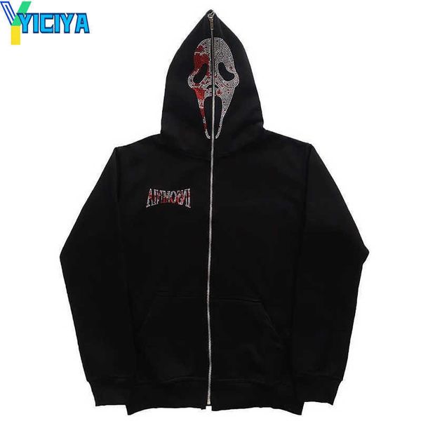 yiciya men's hoodies sweatshirts zip hoodie demon goth sweatshirt sport coat pullover gothic y2k long sleeve oversized hoodie jacket me, Black
yiciya men's hoodies sweatshirts zip hoodie demon goth sweatshirt sport coat pullover gothic y2k long sleeve oversized hoodie jacket me, Black