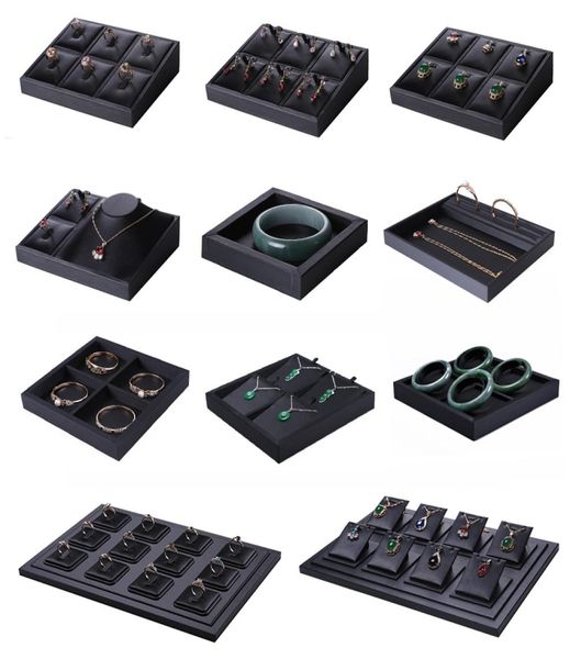superior black pu leather ring jewelry display tray insert charm pendant earring accessories bracelet storage stand holder shelf m8728011
superior black pu leather ring jewelry display tray insert charm pendant earring accessories bracelet storage stand holder shelf m8728011