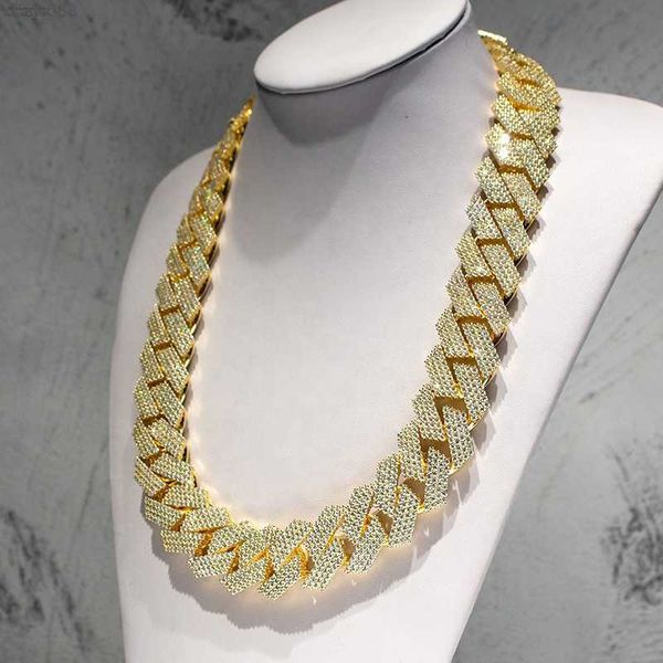 fully iced out 24mm cuban link chain prong setting necklace moissanite custom, Silver
fully iced out 24mm cuban link chain prong setting necklace moissanite custom, Silver