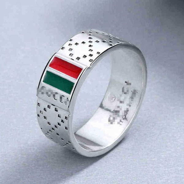 60% off designer jewelry bracelet necklace classic ancient red green enamel rod titanium steel wide couple's ring waterproof color rete, Silver
60% off designer jewelry bracelet necklace classic ancient red green enamel rod titanium steel wide couple's ring waterproof color rete, Silver
