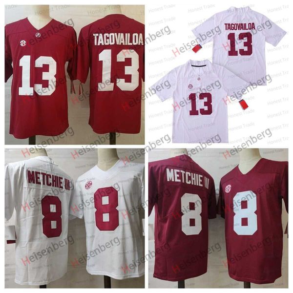new american wear ncaa football jersey 13 tua tagovailoa 8 john metchie iii red white college mens jerseys, Black
new american wear ncaa football jersey 13 tua tagovailoa 8 john metchie iii red white college mens jerseys, Black