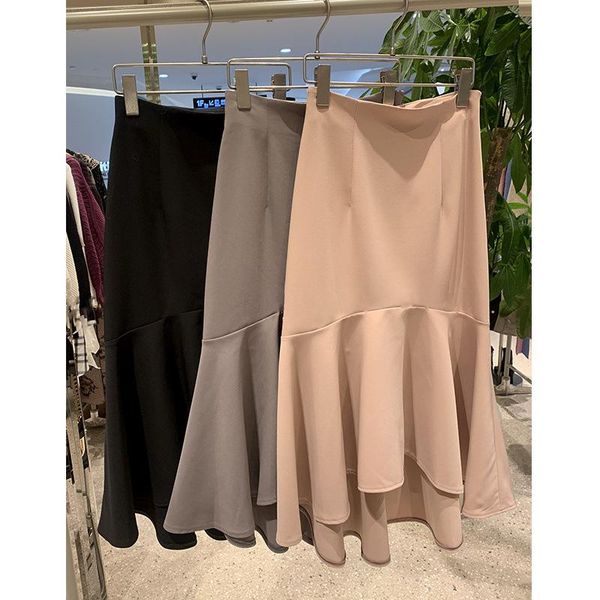 dresses kuzuwata high waist solid color irregular long skirt slim hip package mermaid jupe japanese autumn winter faldas mujer moda 2023, Black;gray
dresses kuzuwata high waist solid color irregular long skirt slim hip package mermaid jupe japanese autumn winter faldas mujer moda 2023, Black;gray