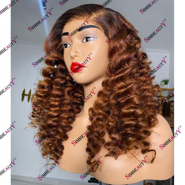 200 density transparent full lace wig bouncy curly golden brown blonde human hair 13x6 lace front wig side part pre plucked hairline 360 hd, Black
200 density transparent full lace wig bouncy curly golden brown blonde human hair 13x6 lace front wig side part pre plucked hairline 360 hd, Black