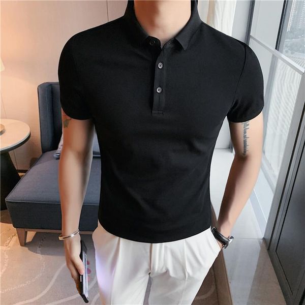 men's polos summer multiple colors cotton polo shirts for men/2023 slim fit shorts sleeve stand collar tees male 7vxel, White;black
men's polos summer multiple colors cotton polo shirts for men/2023 slim fit shorts sleeve stand collar tees male 7vxel, White;black