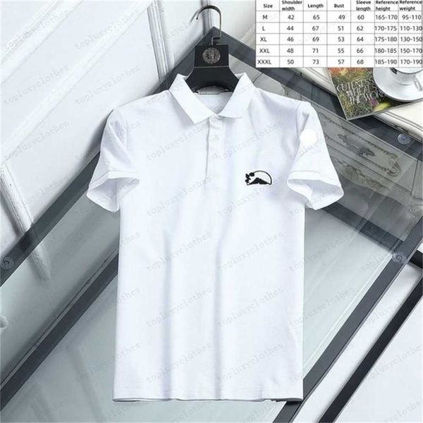 new mens stylist polo shirts luxury brand mens designer polo t shirt summer fashion breathable short-sleeved lapel casual 2f62, White;black
new mens stylist polo shirts luxury brand mens designer polo t shirt summer fashion breathable short-sleeved lapel casual 2f62, White;black