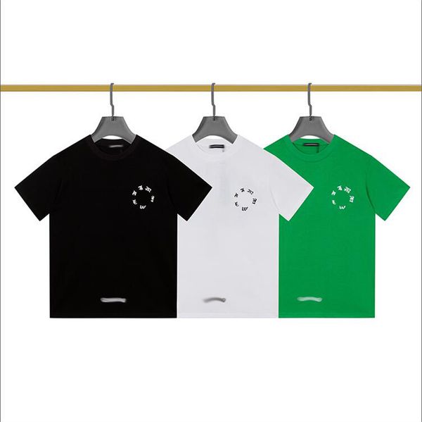 mens designer t shirts new brand fashion regular fit france men s shirt crewneck conton m-3xl, White;black