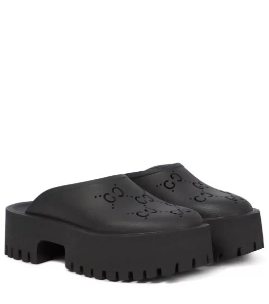 designer women sandals luxury double g cutout rubber clogs sandal platform sole eu35-42 with box beach holiday cqg, Black
designer women sandals luxury double g cutout rubber clogs sandal platform sole eu35-42 with box beach holiday cqg, Black