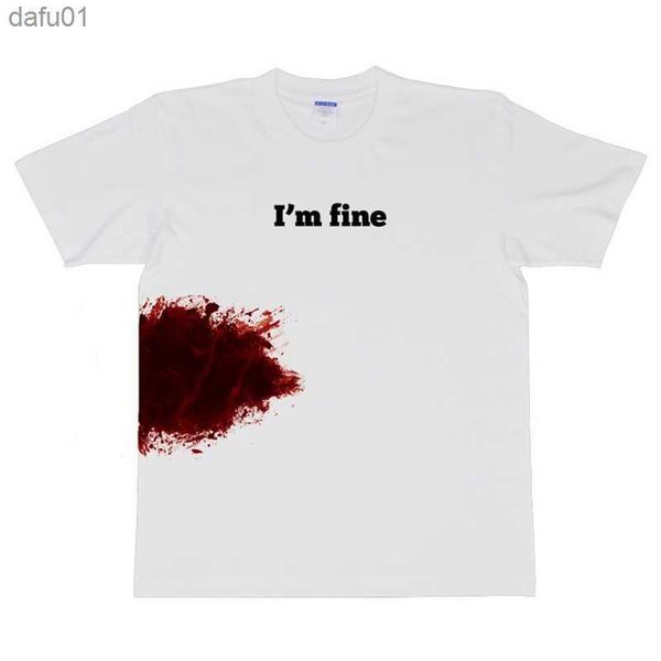hillbilly new fashion men's t-shirts cotton short sleeve summer tee shirts 2018 white i'm fine funny tshirts man gift clothing l23, White;black
hillbilly new fashion men's t-shirts cotton short sleeve summer tee shirts 2018 white i'm fine funny tshirts man gift clothing l23, White;black