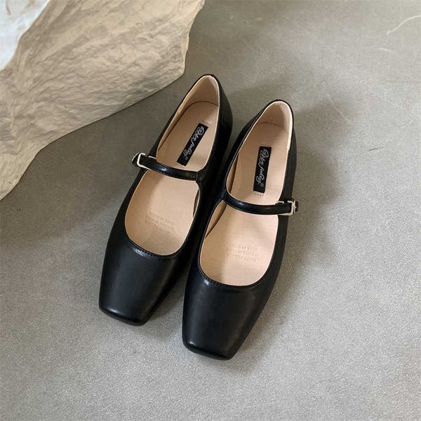 nxy sandals 2023 summer brand women flats fashion square toe shallow mary jane shoes soft casual ballet slingback 230511, Black
nxy sandals 2023 summer brand women flats fashion square toe shallow mary jane shoes soft casual ballet slingback 230511, Black
