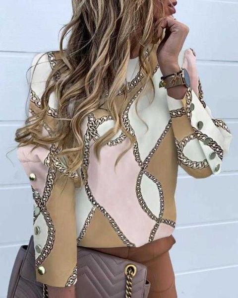 fashion women gm shirt puff shoulder round neck pineapple print long sleeve blouse, White
fashion women gm shirt puff shoulder round neck pineapple print long sleeve blouse, White