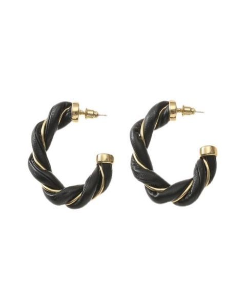 s925 stud hoop earrings fashion cshaped ed circle simple temperament allmatch leather alloy thinning earring personality 3104603, Golden;silver
s925 stud hoop earrings fashion cshaped ed circle simple temperament allmatch leather alloy thinning earring personality 3104603, Golden;silver