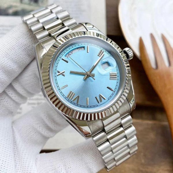 fashion men's watch automatic mechanical watch 41mm sapphire waterproof 904l stainless steel montel luxury business men's watch, Slivery;brown
fashion men's watch automatic mechanical watch 41mm sapphire waterproof 904l stainless steel montel luxury business men's watch, Slivery;brown