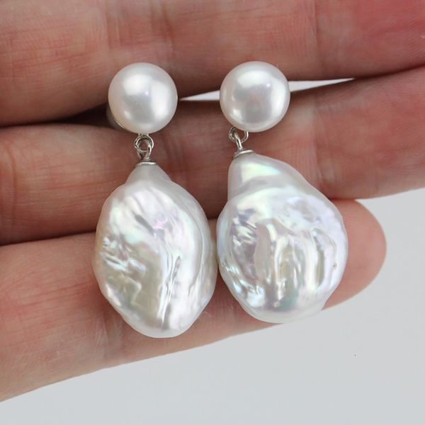 dangle chandelier daily sterling silver 925 white baroque pearl earrings 9mm/16-17mm pendant earrings double pearl handmade earrings
dangle chandelier daily sterling silver 925 white baroque pearl earrings 9mm/16-17mm pendant earrings double pearl handmade earrings