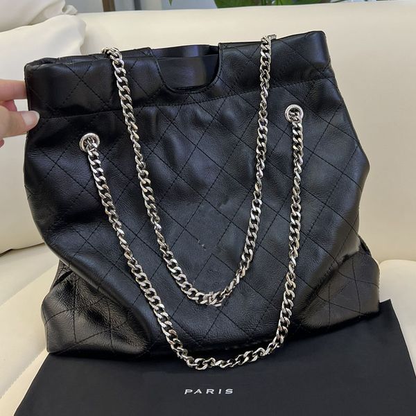 garbage bag women shoulder bag large capacity totes shopping bags quilted leather handbags silver chain clutch purse luggage hobo trash bags
garbage bag women shoulder bag large capacity totes shopping bags quilted leather handbags silver chain clutch purse luggage hobo trash bags