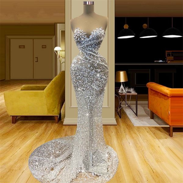 luxurious silver prom formal dress 2023 sweetheart crystal beads sequiend women evening birthday gowns robe de soiree, Black
luxurious silver prom formal dress 2023 sweetheart crystal beads sequiend women evening birthday gowns robe de soiree, Black